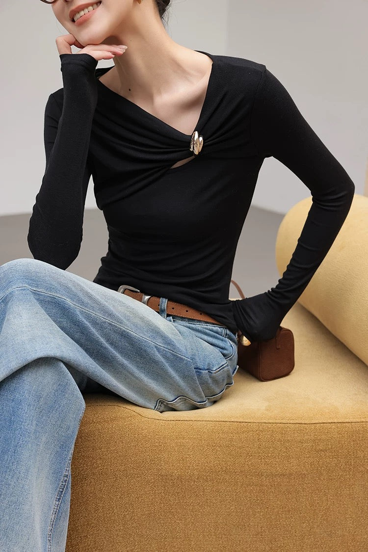 Ring Draped Soft Top