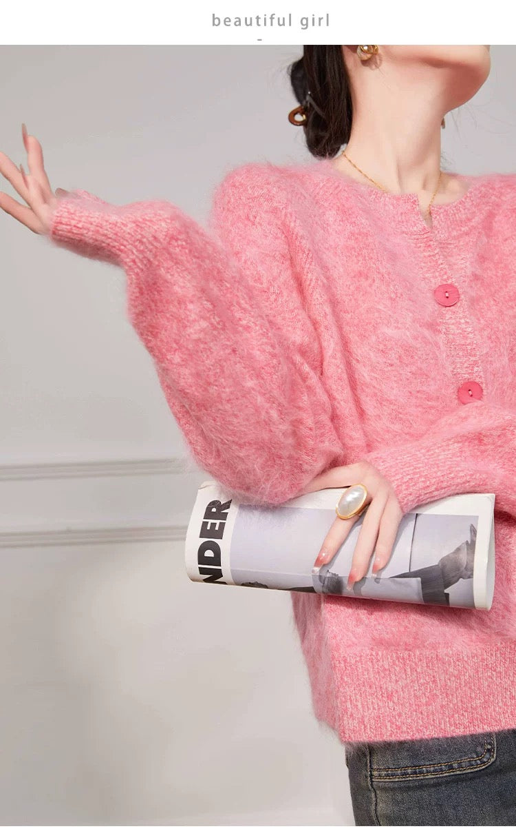 Rosy Fluff Cardigan / ロージーフラッフカーディガン