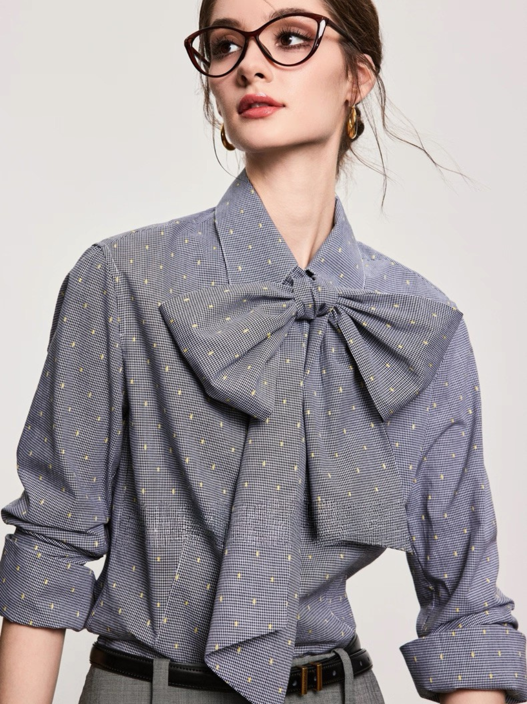 Signature Ribbon Blouse