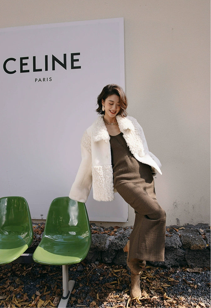 Eco Shearling Faux Fur Jacket / エコシアリングフェイクファージャケット