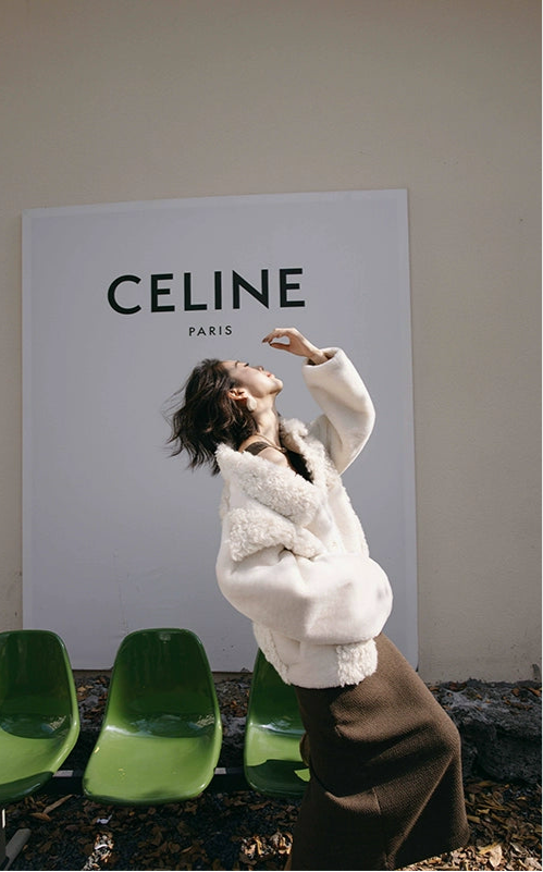 Eco Shearling Faux Fur Jacket / エコシアリングフェイクファージャケット