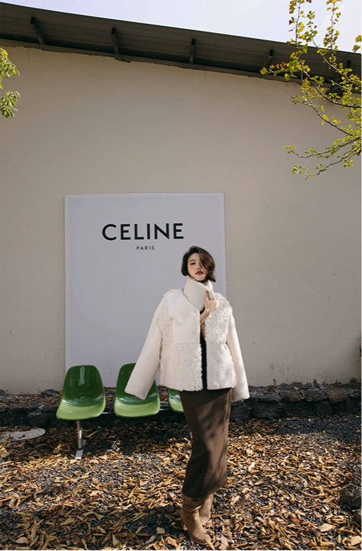 Eco Shearling Faux Fur Jacket / エコシアリングフェイクファージャケット