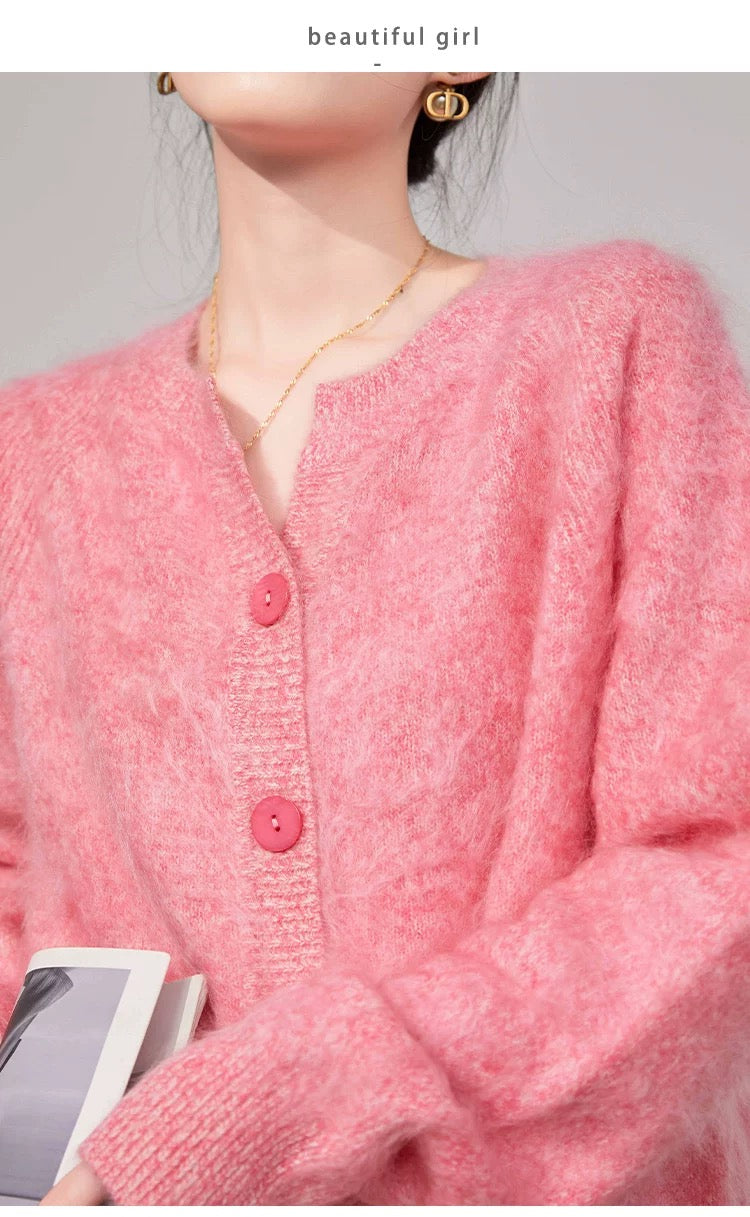 Rosy Fluff Cardigan / ロージーフラッフカーディガン