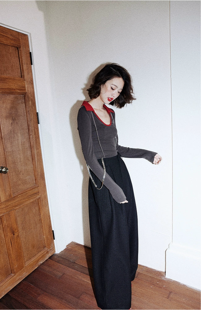 Red Edge Knit / レッドエッジニット