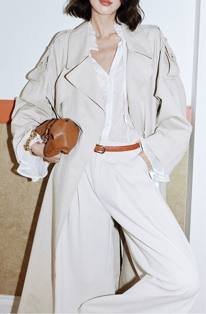 Classic Longline Trench Coat / クラシックロングライントレンチコート