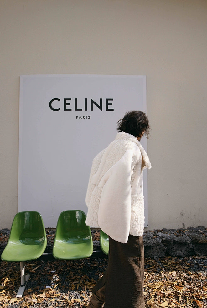 Eco Shearling Faux Fur Jacket / エコシアリングフェイクファージャケット