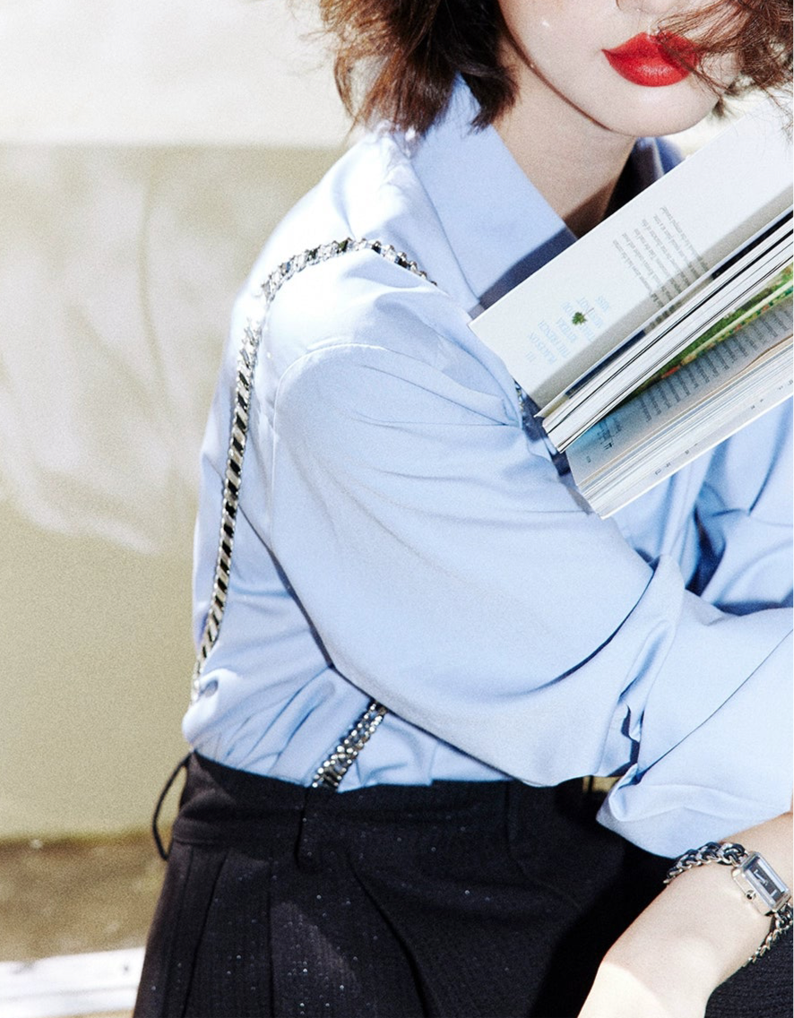 Chain Strap Wide Pants / チェーンストラップワイドパンツ