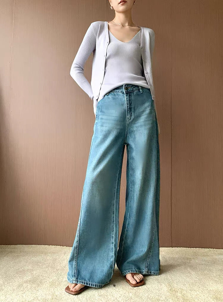 Nuance V-Neck Knit Set