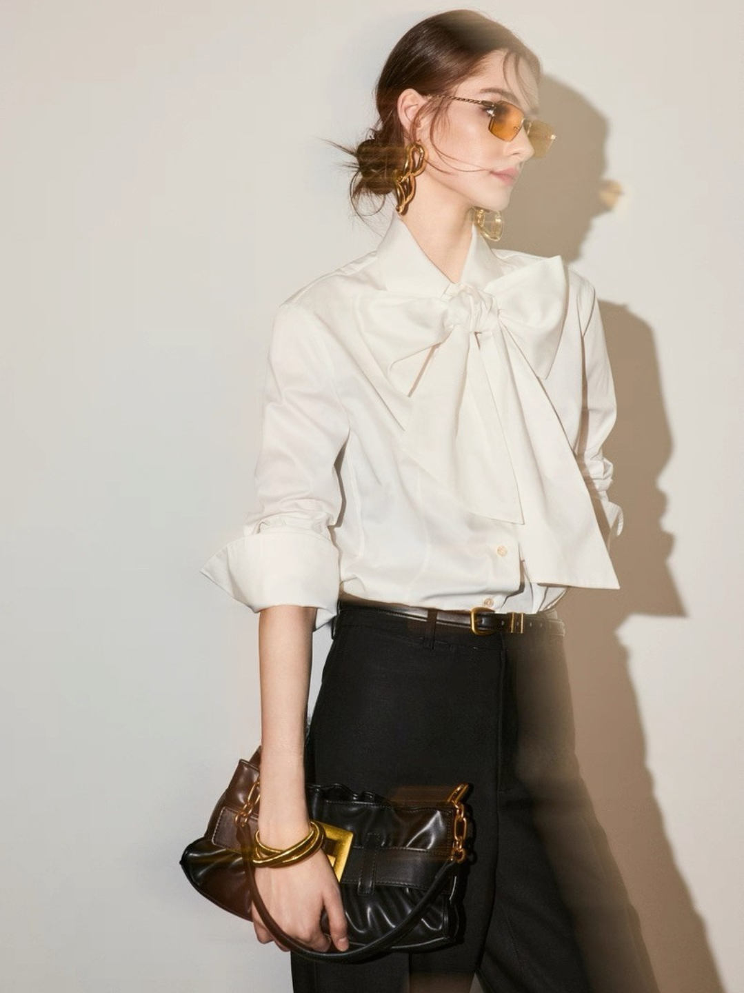 Signature Ribbon Blouse