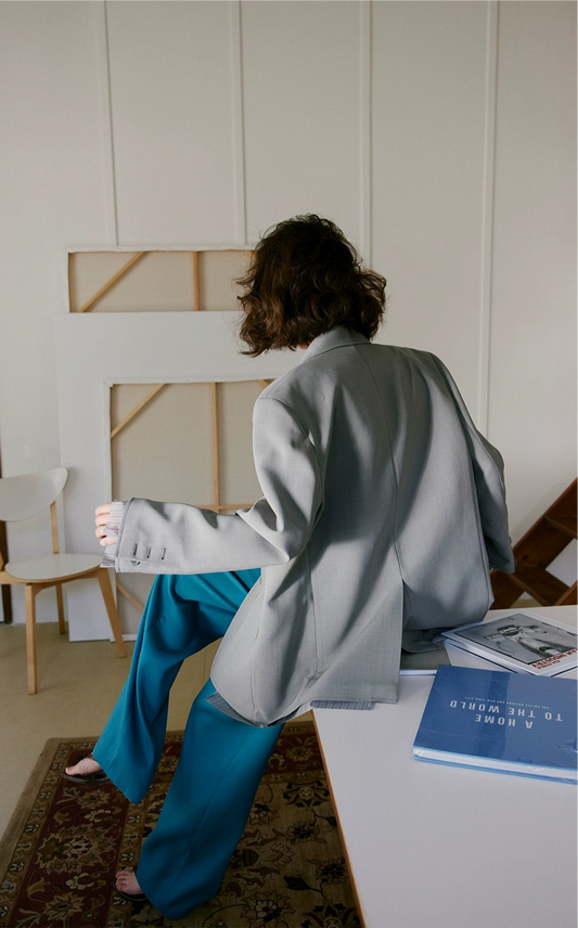 Layered Sleeve Jacket / レイヤードスリーブジャケット