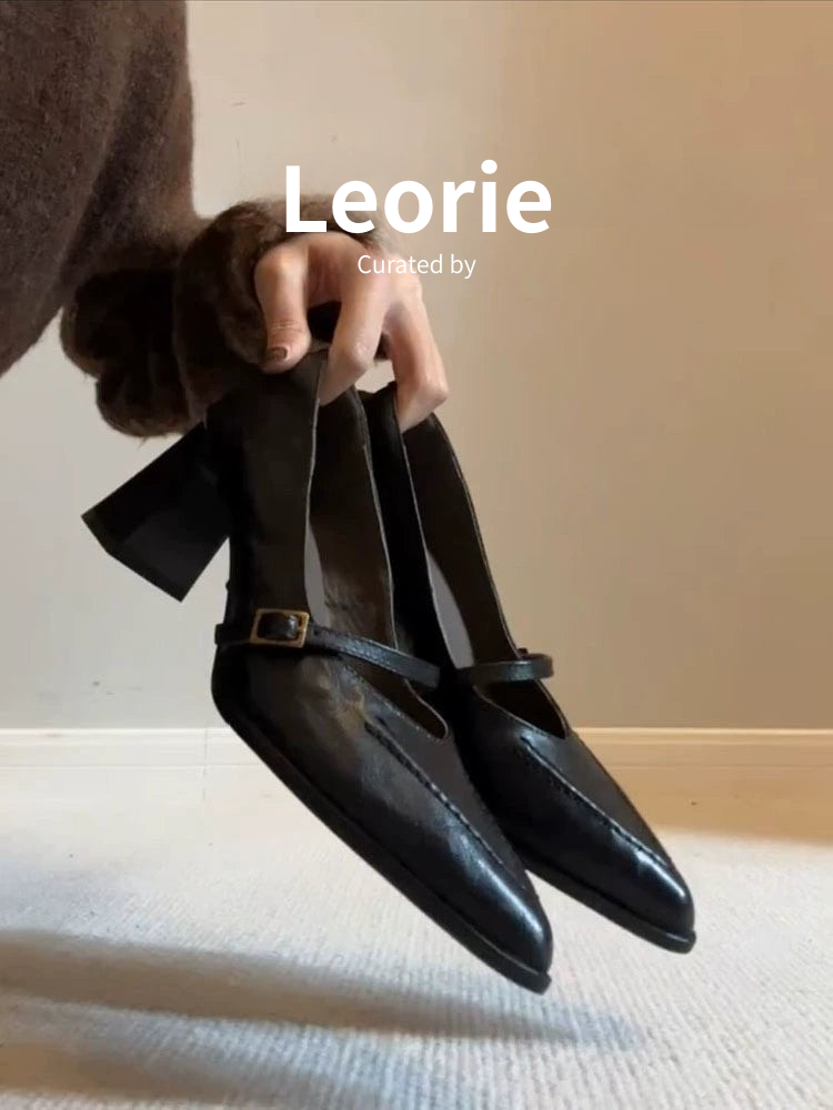 Pointed Toe Mary Jane Pumps / ポインテッドトゥメリージェーンパンプス