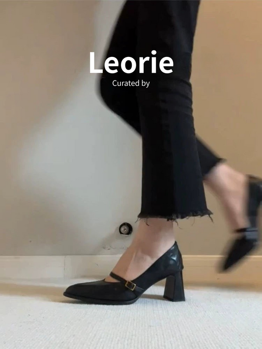 Pointed Toe Mary Jane Pumps / ポインテッドトゥメリージェーンパンプス