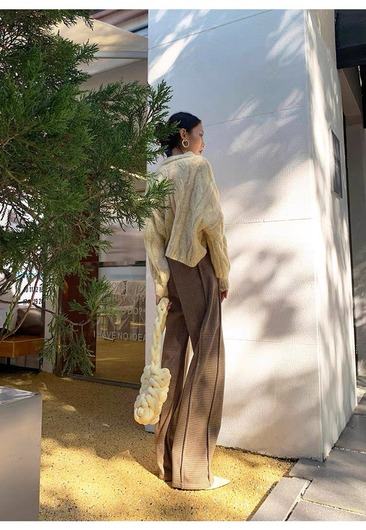 3D Side-Stitch Wool Pants / 3Dサイドステッチ ウールパンツ