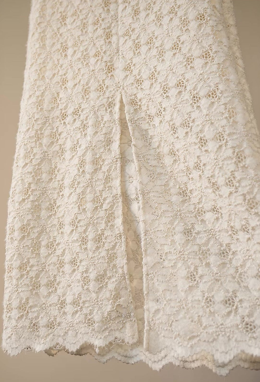 Lace Silhouette Camisole Dress