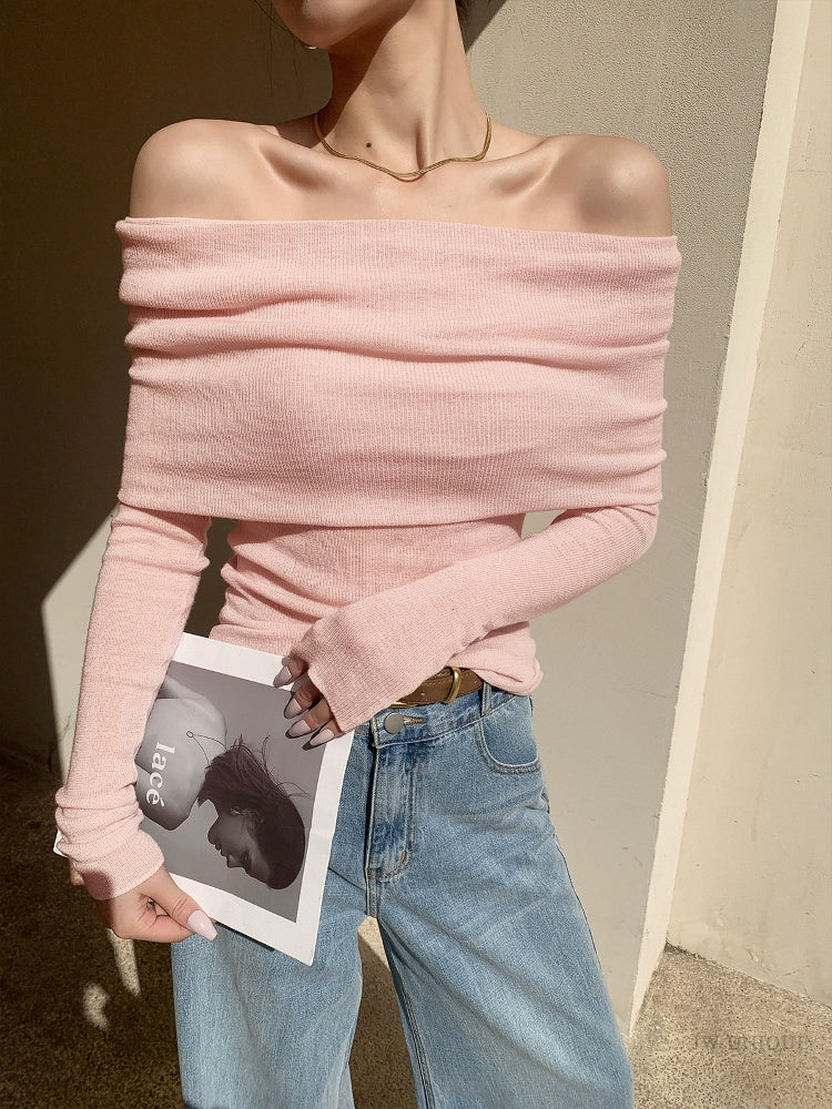 Soft Mix Knit Pullover / ソフトミックスニットプルオーバ