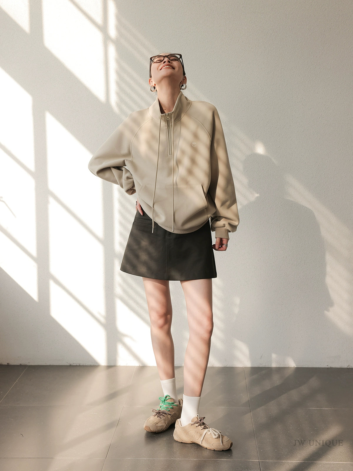 Half Zip Relax Sweat / ハーフジップリラックススウェット