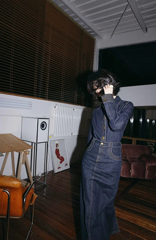 Denim Shirt & Skirt Set Styling / デニムシャツ＆スカートセットアップスタイリング