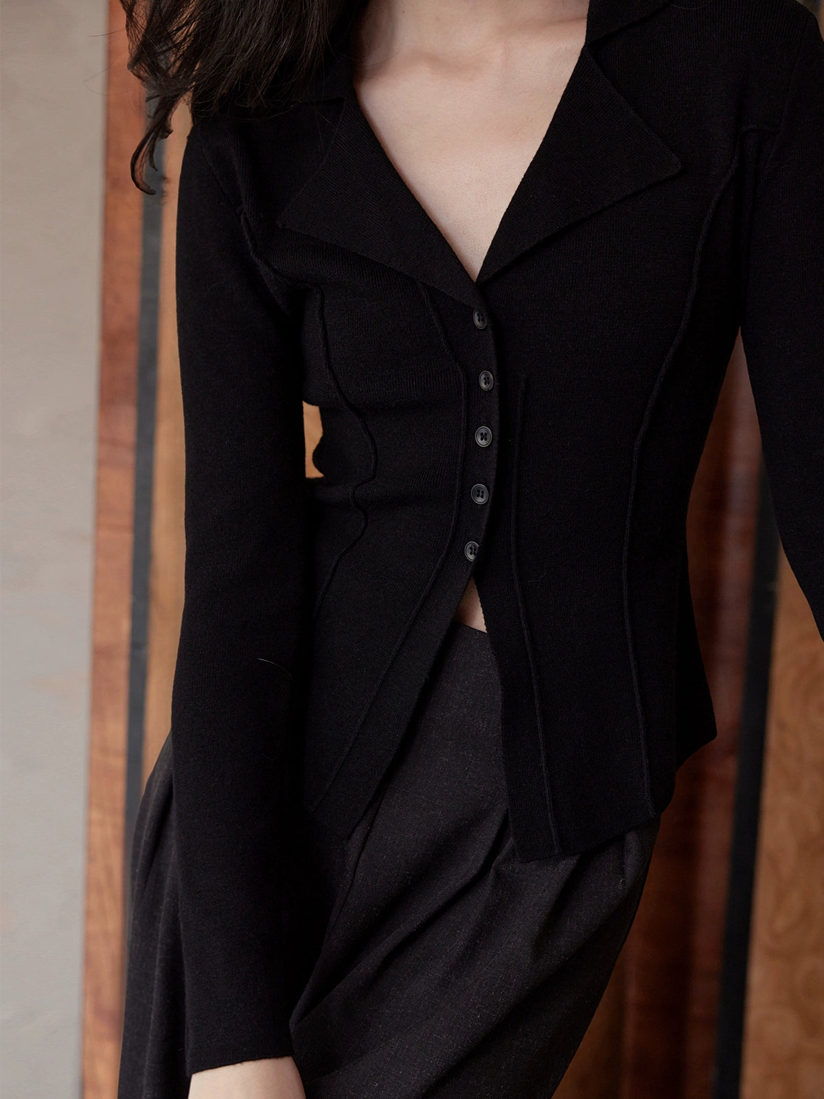 Wool Blend Knit Set Up / ウールブレンドニットセットアップ