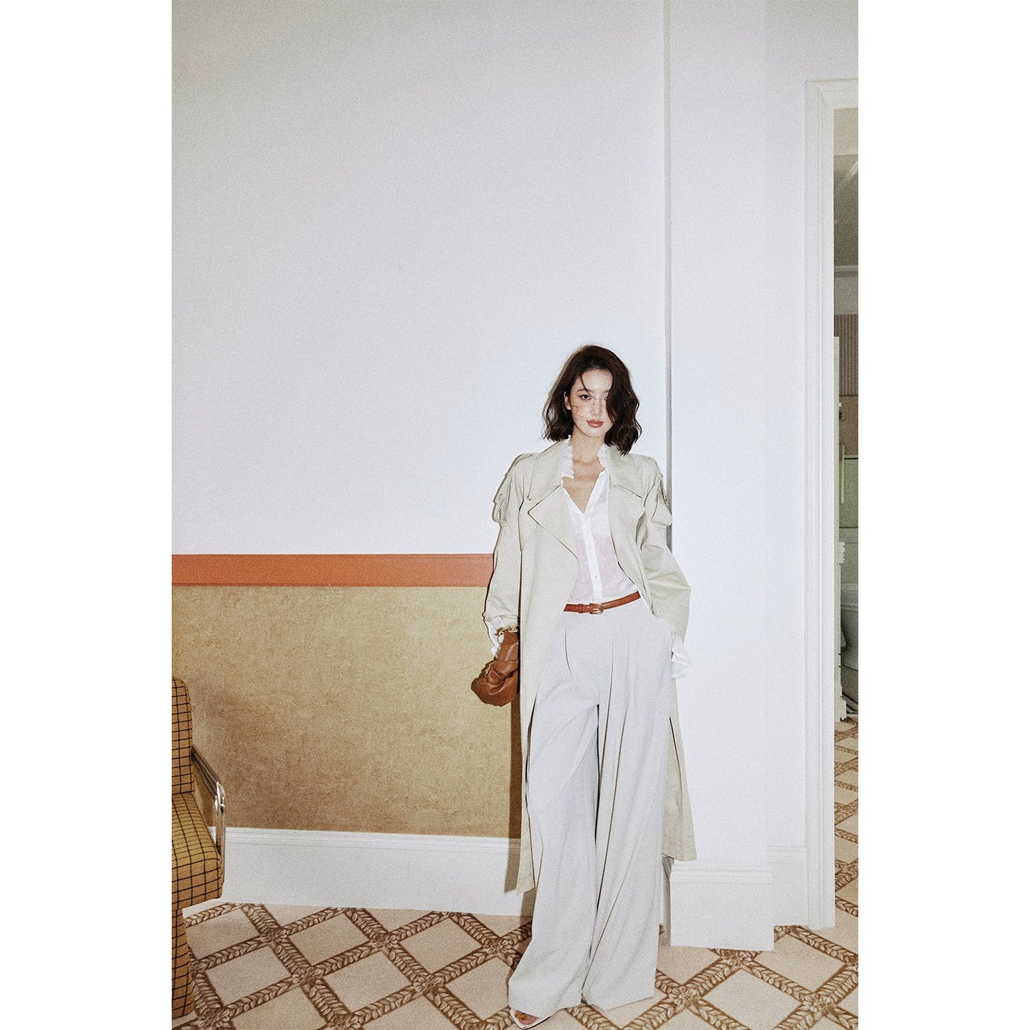 Pleated Wide Pants / プリーツワイドパンツ