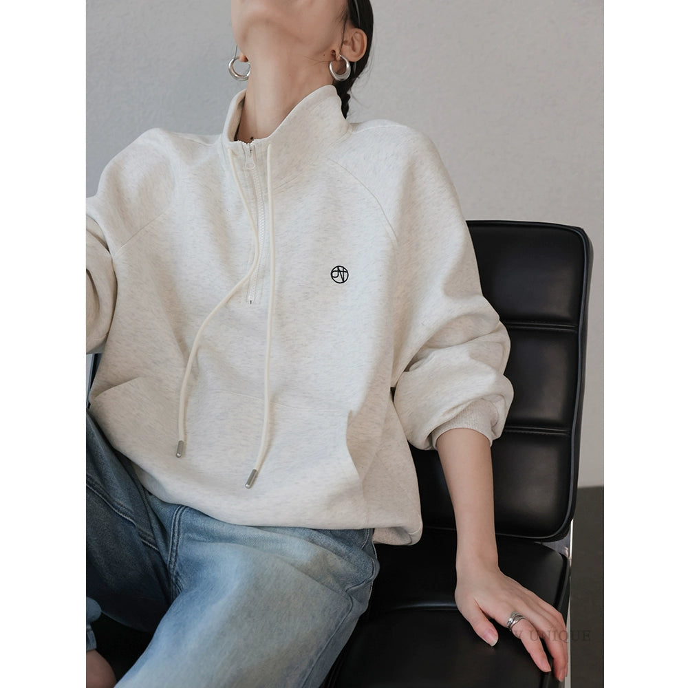 Half Zip Relax Sweat / ハーフジップリラックススウェット