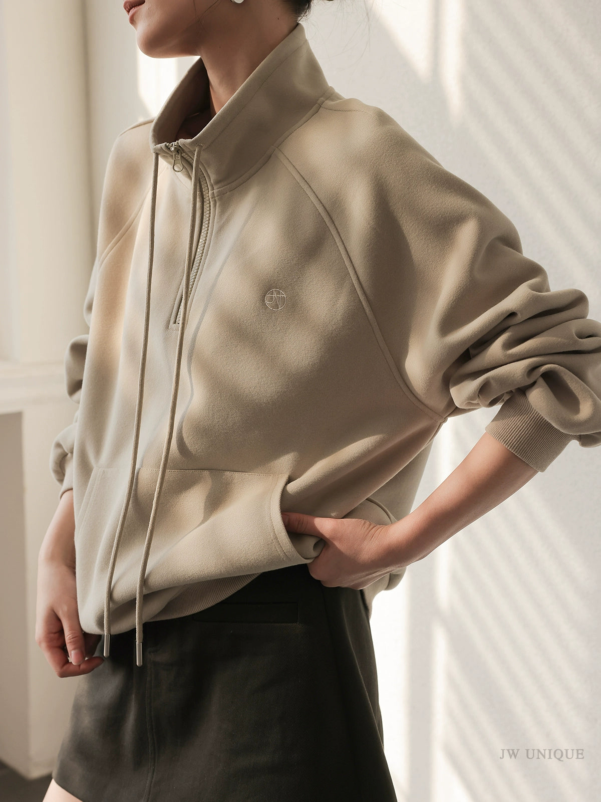 Half Zip Relax Sweat / ハーフジップリラックススウェット