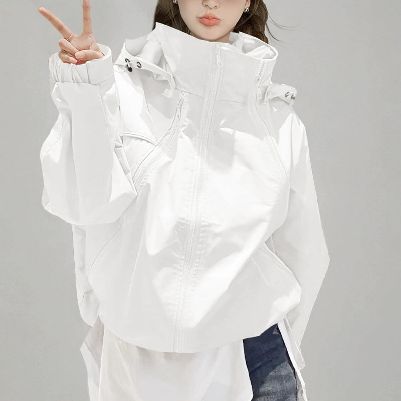 High Neck Windproof Jacket / ハイネックウィンドプルーフジャケット