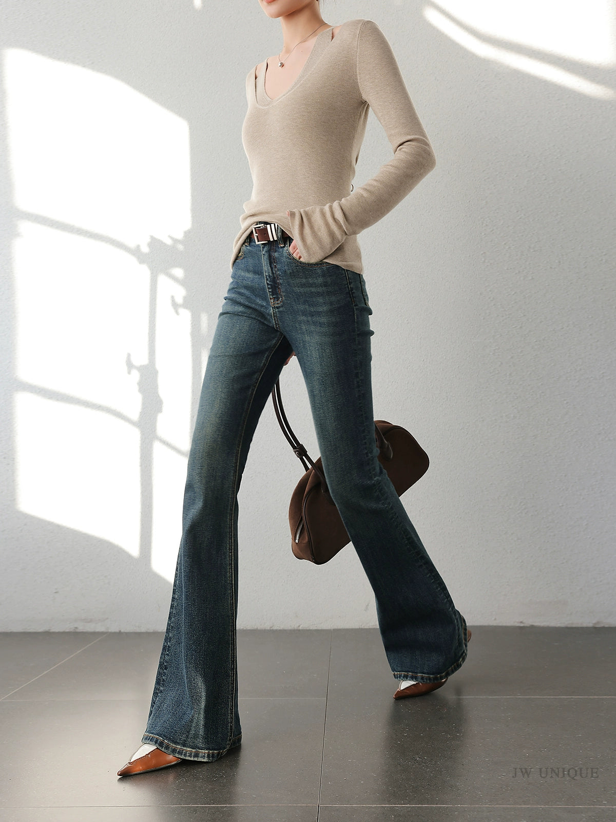 Flare Denim Pants / フレアデニムパンツ