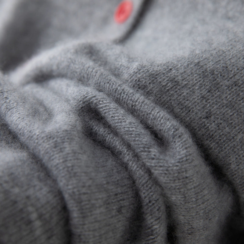 Cashmere Contrast Cardigan / カシミヤコントラストカーディガン