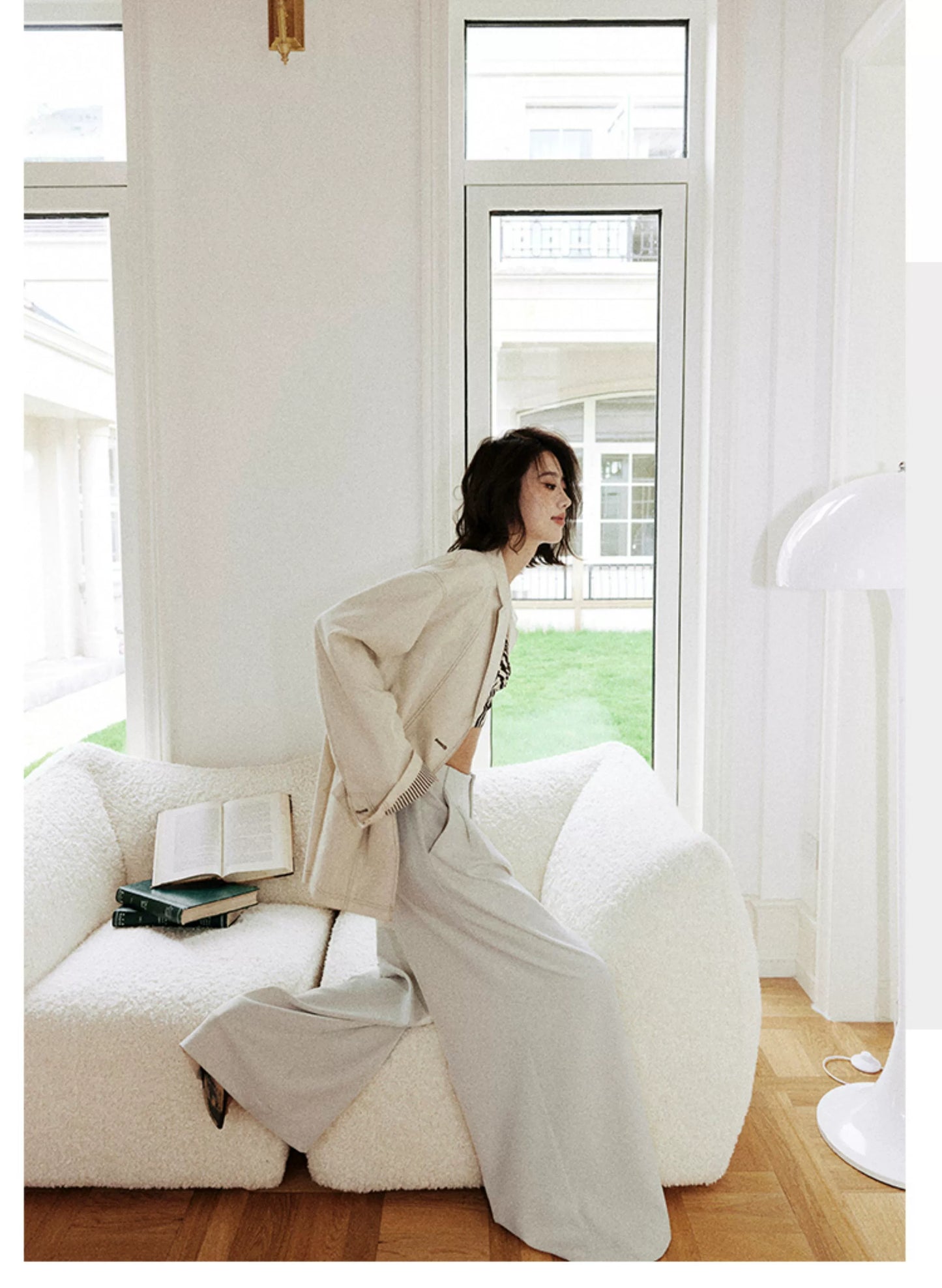 Pleated Wide Pants / プリーツワイドパンツ