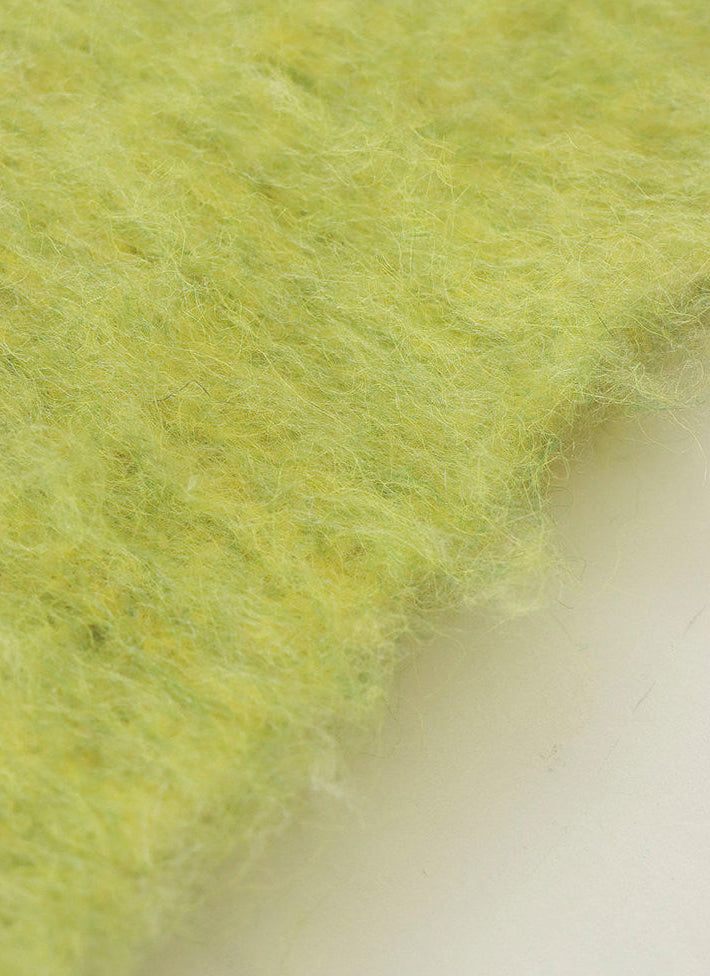 Fuzzy Lime Knit / フラッフィーライム ニット
