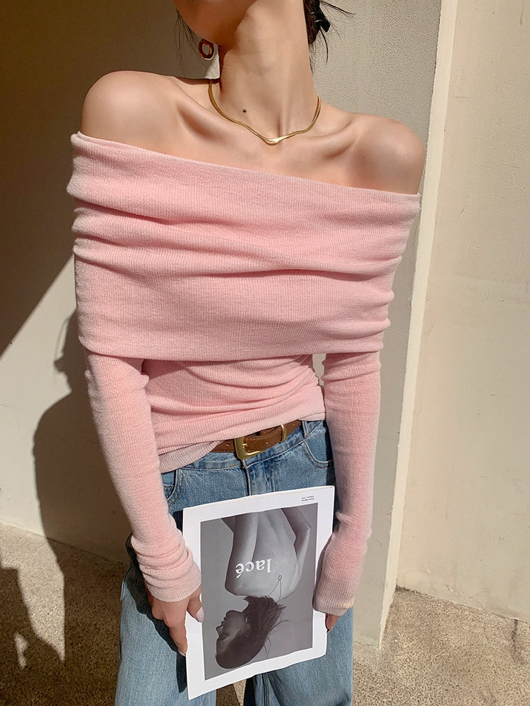 Soft Mix Knit Pullover / ソフトミックスニットプルオーバ