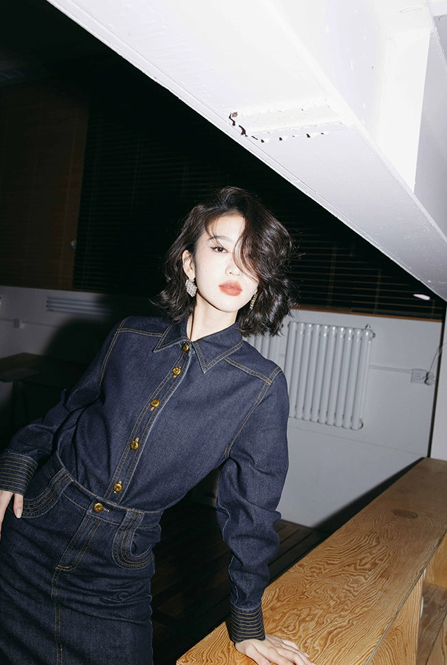 Denim Shirt & Skirt Set Styling / デニムシャツ＆スカートセットアップスタイリング