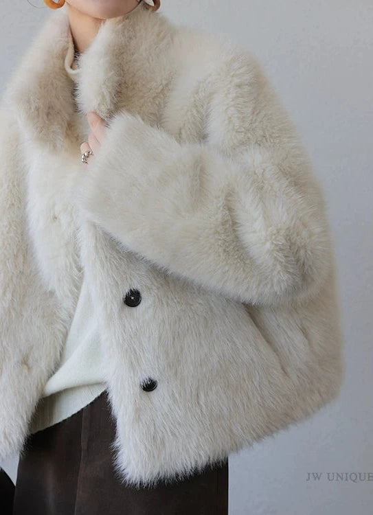 Faux Fur Short Jacket / フェイクファーショートジャケット