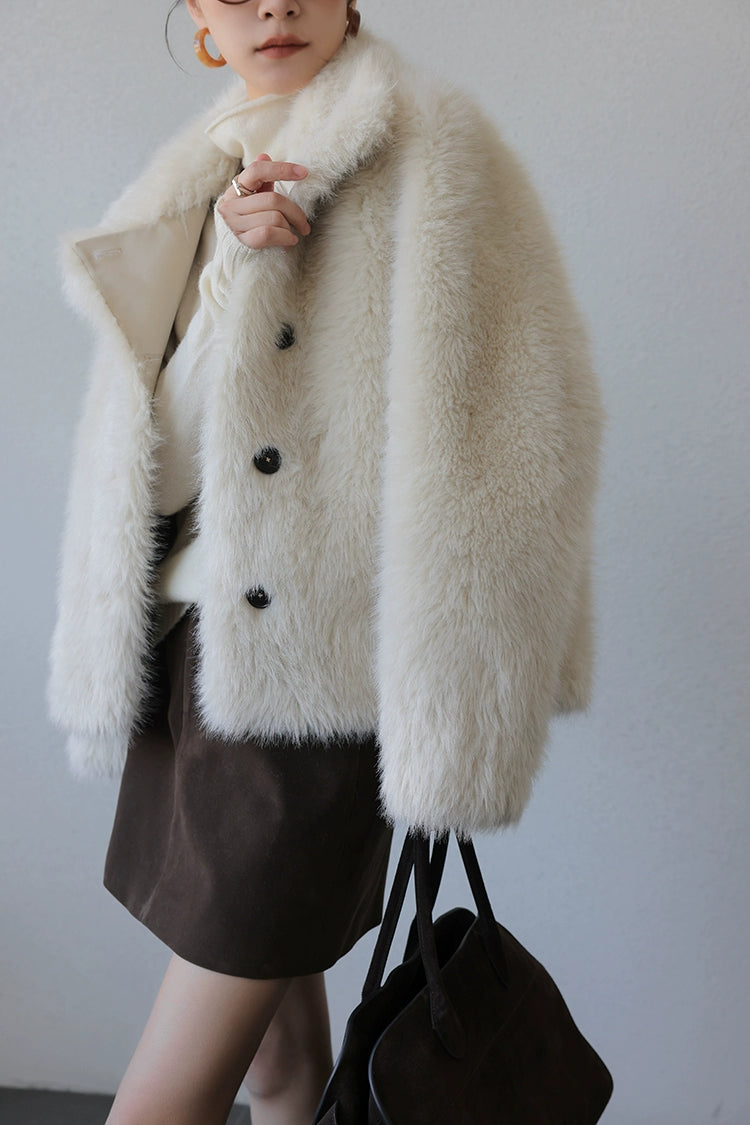 Faux Fur Short Jacket / フェイクファーショートジャケット