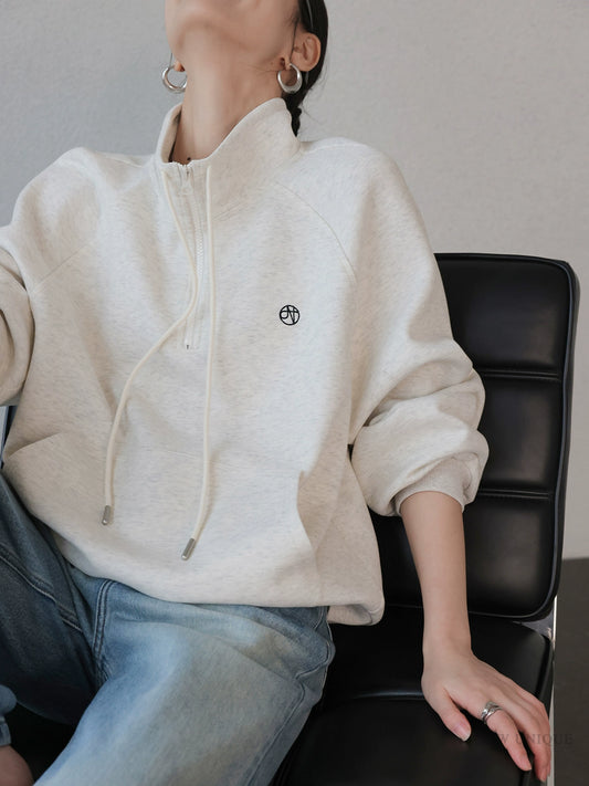 Half Zip Relax Sweat / ハーフジップリラックススウェット