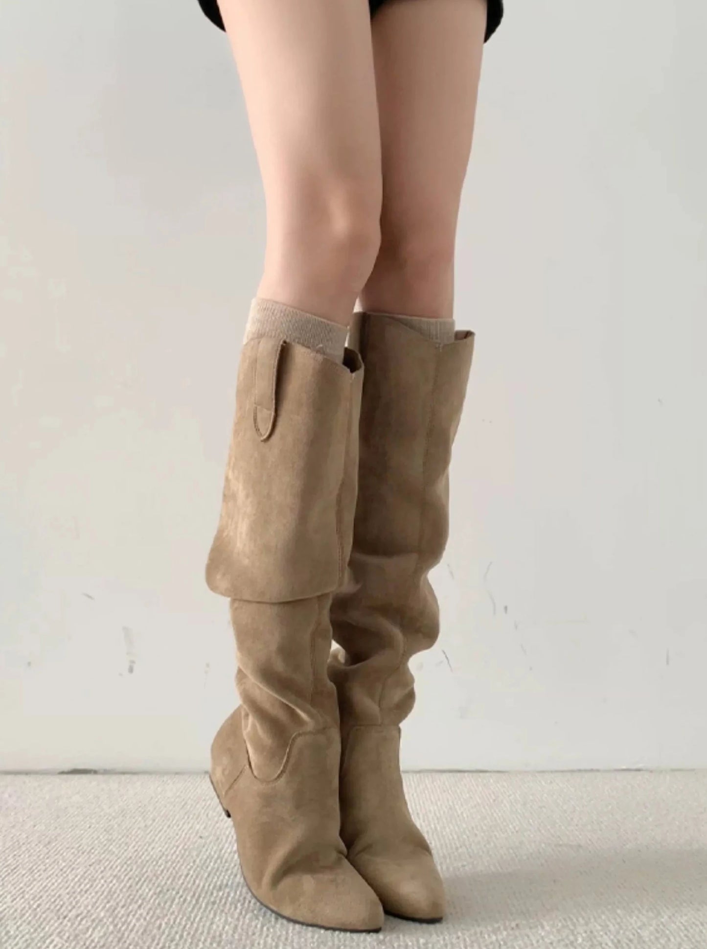 Suede Long Boots / スエードロングブーツ