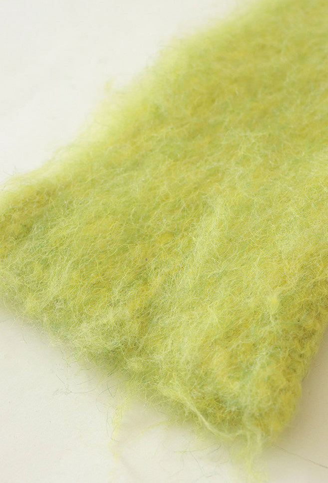 Fuzzy Lime Knit / フラッフィーライム ニット