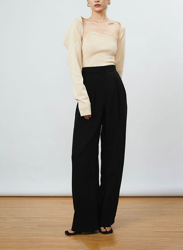 Drape Layer Bustier Set