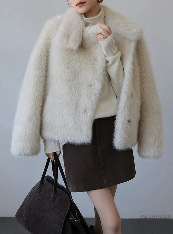 Faux Fur Short Jacket / フェイクファーショートジャケット