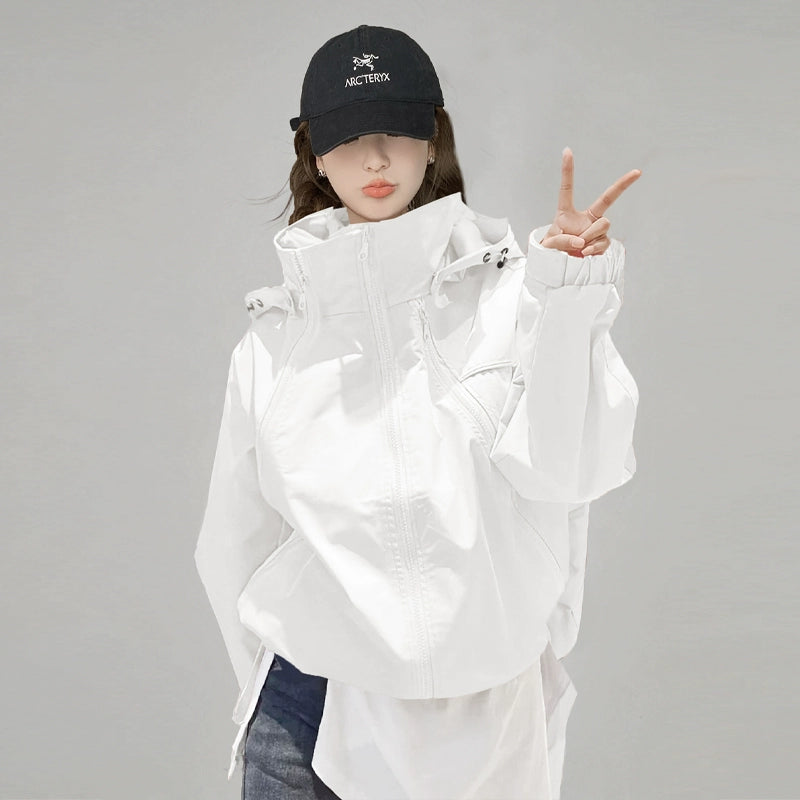 High Neck Windproof Jacket / ハイネックウィンドプルーフジャケット