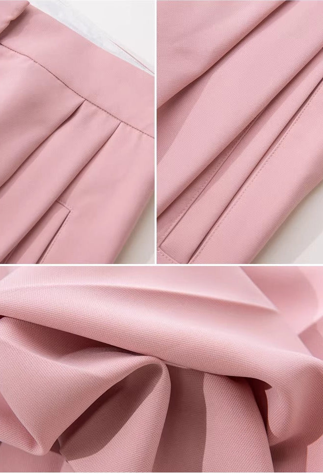 Pink Drape Slacks / ピンクドレープスラックス