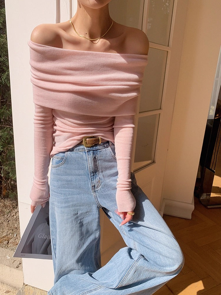 Soft Mix Knit Pullover / ソフトミックスニットプルオーバ