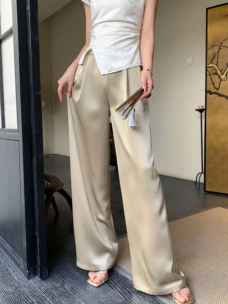 Satin Relax Pants / サテンリラックスパンツ