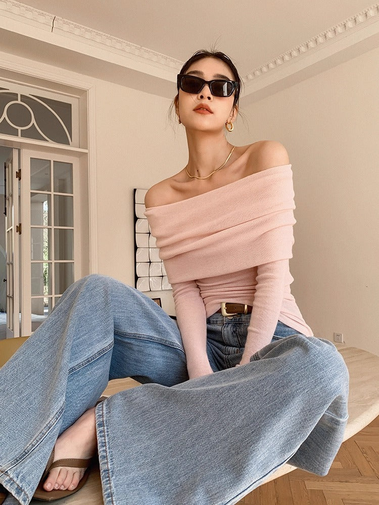 Soft Mix Knit Pullover / ソフトミックスニットプルオーバ