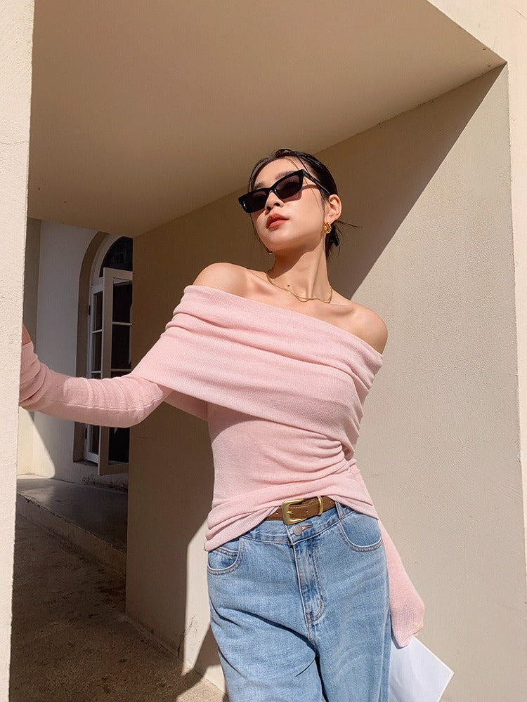 Soft Mix Knit Pullover / ソフトミックスニットプルオーバ