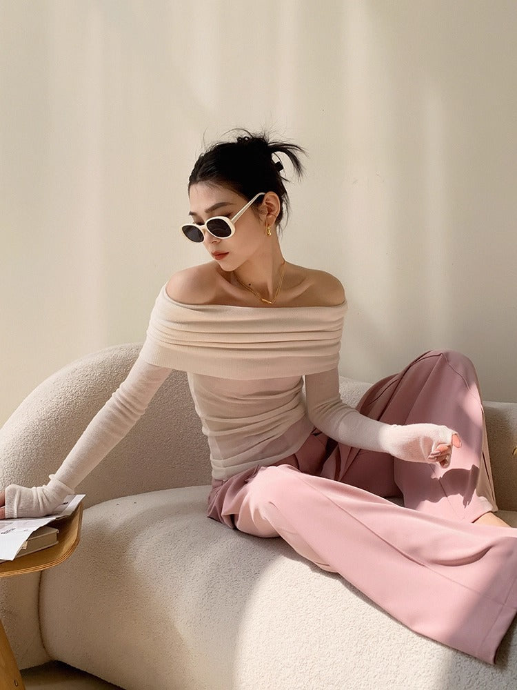 Soft Mix Knit Pullover / ソフトミックスニットプルオーバ