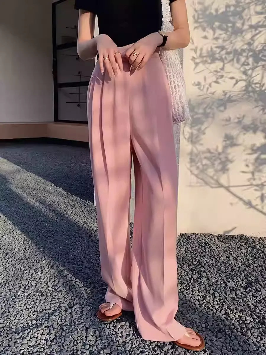 Pink Drape Slacks / ピンクドレープスラックス