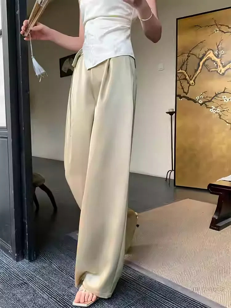 Satin Relax Pants / サテンリラックスパンツ