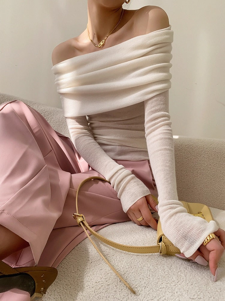 Soft Mix Knit Pullover / ソフトミックスニットプルオーバ