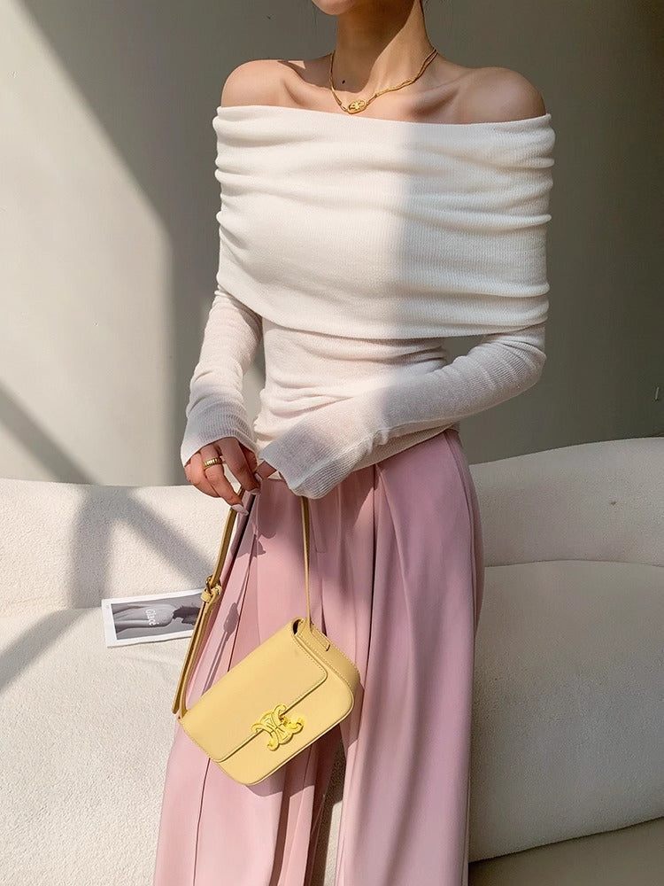 Soft Mix Knit Pullover / ソフトミックスニットプルオーバ